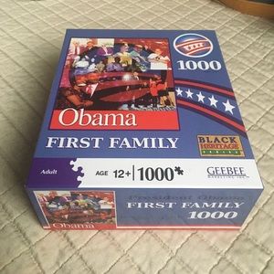 ☘️NWT! OBAMA COLLECTORS SEALED PUZZLE☘️